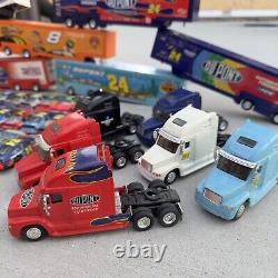 Lot 50+ NASCAR 164 Diecast Loose Vintage Car Gordon 24 TRANSPORTER Hauler TRUCK