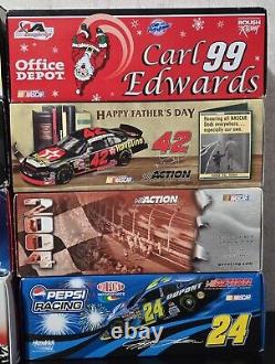 Lot X8 124 Nascar Limited Edition Holiday Fathers Day Etc