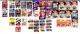 Lot Of 47 Nos 164 Scale Race Cars, Several Drivers, Carded &boxed, Evc