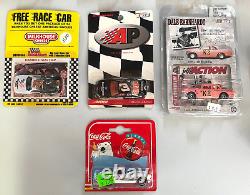 Lot of 47 NOS 164 scale race cars, several drivers, carded &boxed, EVC