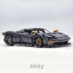 MOC Technic Ferrari Daytona SP3 Black READ DESCRIPTION