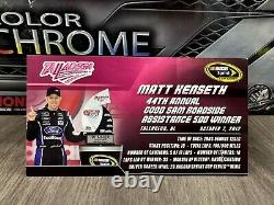 Matt Kenseth 2012 #17 Pink Ford EcoBoost Talladega Win Colorchrome, Auto'd, RARE