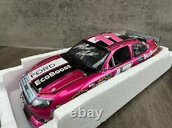 Matt Kenseth 2012 #17 Pink Ford EcoBoost Talladega Win Colorchrome, Auto'd, RARE