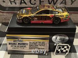 Michael McDowell #34 Love's 2021 ELITE COLOR CHROME 1/24 DAYTONA 500 WIN ONLY 52