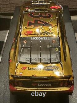 Michael McDowell #34 Love's 2021 ELITE COLOR CHROME 1/24 DAYTONA 500 WIN ONLY 52