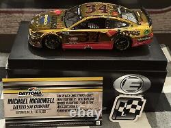 Michael McDowell #34 Love's 2021 ELITE COLOR CHROME 1/24 DAYTONA 500 WIN ONLY 52