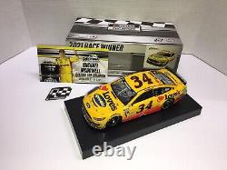 Michael Mcdowell Autographed 2021 #34 Love's Travel Stops Daytona 500 Win 1/24