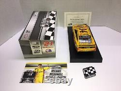 Michael Mcdowell Autographed 2021 #34 Love's Travel Stops Daytona 500 Win 1/24