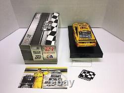 Michael Mcdowell Autographed 2021 #34 Love's Travel Stops Daytona 500 Win 1/24