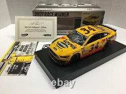 Michael Mcdowell Autographed 2021 #34 Love's Travel Stops Daytona 500 Win 1/24