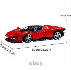 NEW Building TECHNICAL Ferrari Daytona SP3 3778 PCS Speed Model Car Set