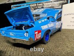 NEW Openbox R. Petty 1969 Ford Torino Talladega #43 Diecast 124 COA NEGOTIATE