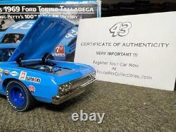 NEW Openbox R. Petty 1969 Ford Torino Talladega #43 Diecast 124 COA NEGOTIATE