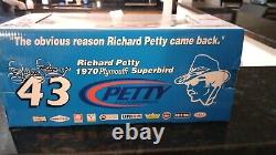 RARE 1/18 RICHARD PETTY NASCAR 1970 #43 Southern Chrysler SUPERBIRD, 1 OF 1,254