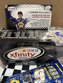 RARE Chase Elliott #9 Napa Richmond Win 2015 1/24 Nascar Diecast