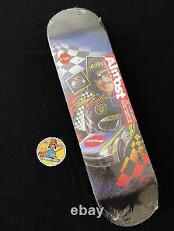 RARE Rodney Mullen Talladega Daytona Racer Almost Skateboard Deck RaceCar