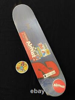 RARE Rodney Mullen Talladega Daytona Racer Almost Skateboard Deck RaceCar