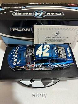 RARE Signed Kyle Larson 2018 Patriotic Chicagoland Raced Version 124 Liquid