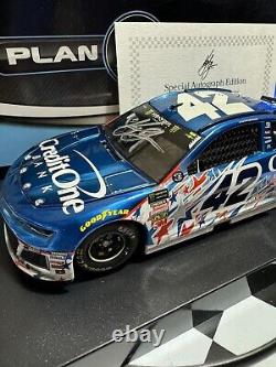 RARE Signed Kyle Larson 2018 Patriotic Chicagoland Raced Version 124 Liquid