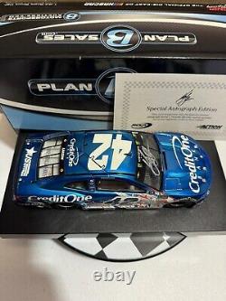 RARE Signed Kyle Larson 2018 Patriotic Chicagoland Raced Version 124 Liquid