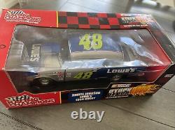 Racing Champions 1/18 Scale 1955 Bel Air LOWE'S VERSION Jimmy Johnson autograped