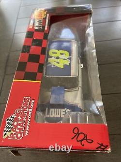 Racing Champions 1/18 Scale 1955 Bel Air LOWE'S VERSION Jimmy Johnson autograped