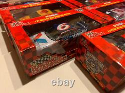 Racing Champions Lot of 7 Cars 124 NASCAR Multiple Editions NIB jeff gordon set