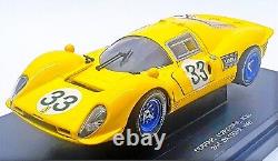 (Rare)'67 Daytona 24hr Yellow Ferrari 412P #33 (EaglesRace) 118 Diecast-In Box