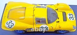 (Rare)'67 Daytona 24hr Yellow Ferrari 412P #33 (EaglesRace) 118 Diecast-In Box