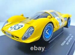 (Rare)'67 Daytona 24hr Yellow Ferrari 412P #33 (EaglesRace) 118 Diecast-In Box