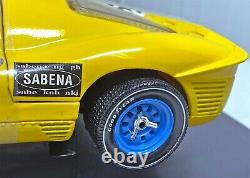 (Rare)'67 Daytona 24hr Yellow Ferrari 412P #33 (EaglesRace) 118 Diecast-In Box