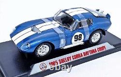 (Rare) Carroll Shelby's'65 Shelby Cobra #98 Daytona Coupe 118 Die Cast-In Box