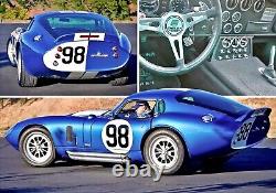 (Rare) Carroll Shelby's'65 Shelby Cobra #98 Daytona Coupe 118 Die Cast-In Box