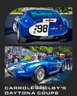 (Rare) Carroll Shelby's'65 Shelby Cobra #98 Daytona Coupe 118 Die Cast-In Box