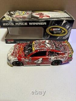 Rare Kevin Harvick #4 Budweiser Dover Win 2015 1/24 Nascar Diecast