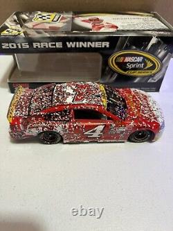 Rare Kevin Harvick #4 Budweiser Dover Win 2015 1/24 Nascar Diecast