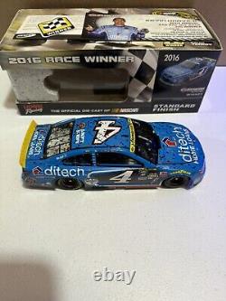 Rare Kevin Harvick #4 Ditech New Hampshire Win 2016 1/24 Nascar Diecast