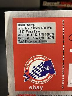 Rare! Read All! 2004 1987 Darrell Waltrip Tide Daytona Chev 400 Wins Aerocoupe