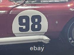 (Rare) Shelby Collectibles 65 Shelby Cobra #98 Daytona Coupe118 Die Cast-In Box