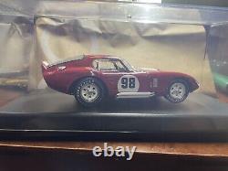 (Rare) Shelby Collectibles 65 Shelby Cobra #98 Daytona Coupe118 Die Cast-In Box