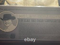 (Rare) Shelby Collectibles 65 Shelby Cobra #98 Daytona Coupe118 Die Cast-In Box