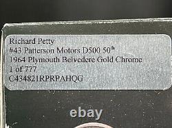 Richard Petty 1964 Plymouth Belvedere Daytona 500 WIN Autographed 1 of 777 HOF