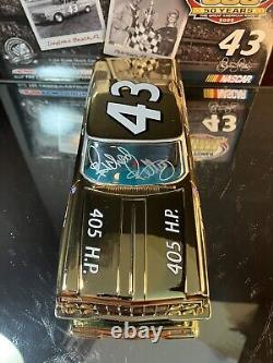 Richard Petty #43 Patterson Motors Daytona 500 Autographed Gold Ed 1964 Plymouth