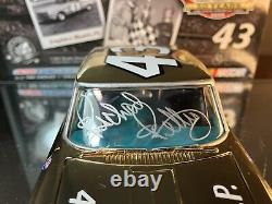 Richard Petty #43 Patterson Motors Daytona 500 Autographed Gold Ed 1964 Plymouth