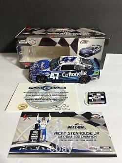 Ricky Stenhouse Jr 2023 #47 Kroger/Cottonelle Daytona 500 Win 1/24 Autographed