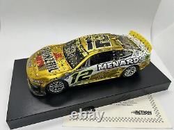 Signed Ryan Blaney 2023 #12 Menards Talladega Raced Win Liquid Color 1 Of 48