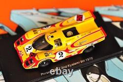 THREE CARS! Spark 1/43 1970 Porsche 917K #1 Gulf Daytona +#2 Martini + #12 Noris