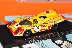 THREE CARS! Spark 1/43 1970 Porsche 917K #1 Gulf Daytona +#2 Martini + #12 Noris