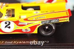 THREE CARS! Spark 1/43 1970 Porsche 917K #1 Gulf Daytona +#2 Martini + #12 Noris