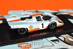 THREE CARS! Spark 1/43 1970 Porsche 917K #1 Gulf Daytona +#2 Martini + #12 Noris